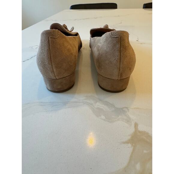 Cole Haan suede tan block heel - Picture 10 of 10